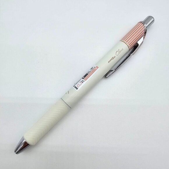 Pentel Energel Clena - 0.3 | Classic Pink Stripe Body + Black Ink | Lot of 2 - Picture 1 of 6
